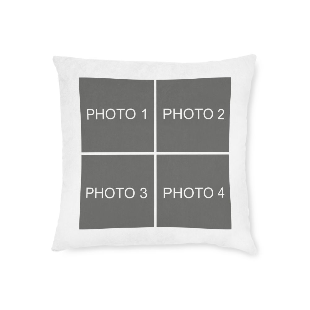 Personalised Photo Cushion 16''x16'' - 4 Photos